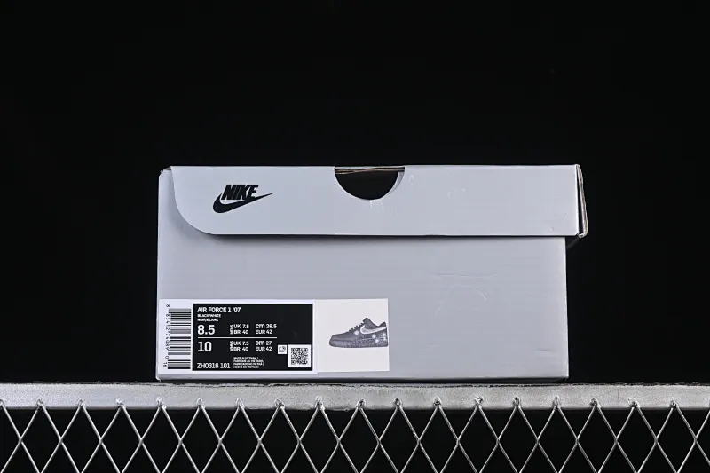 All categories Nk Air Force 1 Air Force series Nk Air Force 1 Low Air Force low top Nike Air Force 1'07 Low Two-dimensional theme Black space Air Force 1 low-top casual sneakers ZH0316-101
